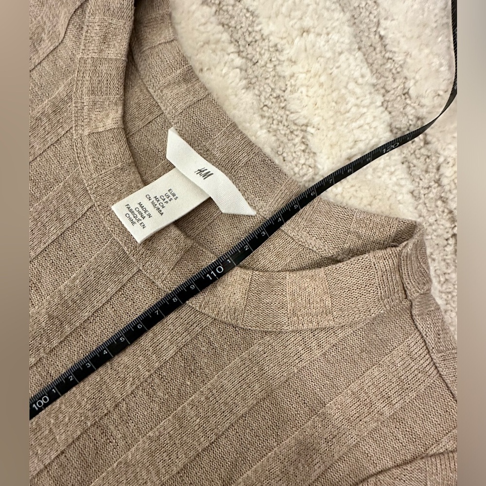 H&M - Ribbed Midi Dress - S - Picture 7 of 9